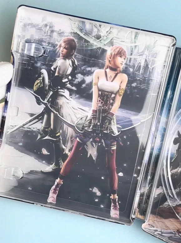 FF XIII 라이팅 앤 바닐라 에디션 스틸케이스 판타지박스 (CD 없이 그냥 박스)