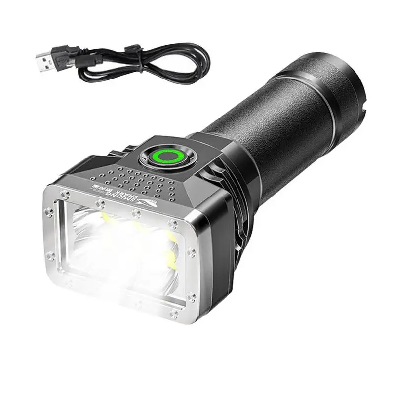 

Most Powerful LED Flashlight USB Rechargeable Torch Light High Power Flashlight Lantern Long Shot Hand Lamp For Camping