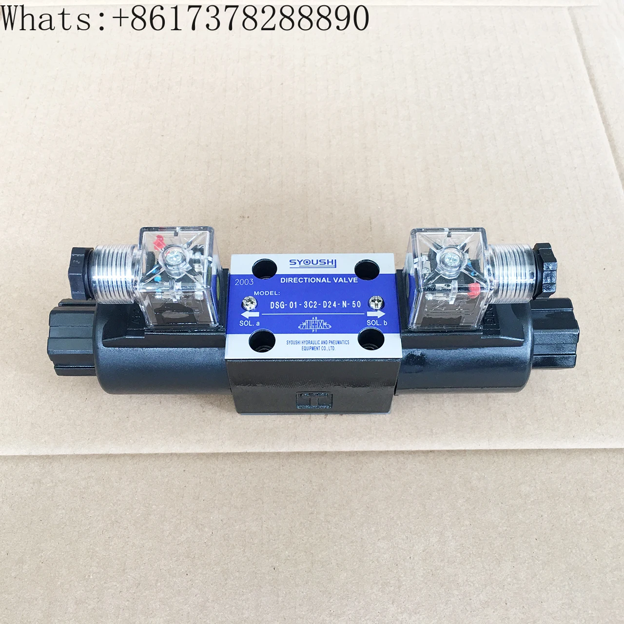 

Oil research type solenoid valve DSG-02-2B2/2B3/3C2/3C3/3C4/3C60-DL-D24/A110/A220