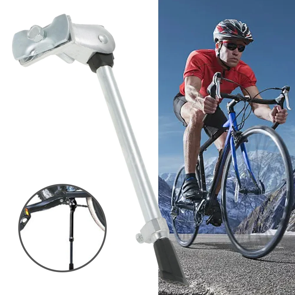 1Pc Mountain Bike Cavalletto Regolabile In Altezza Cavalletto Per Bici Supporto Per Tempio Supporto Per Parcheggio Per Ruote Da Bicicletta Da 24-27 Po