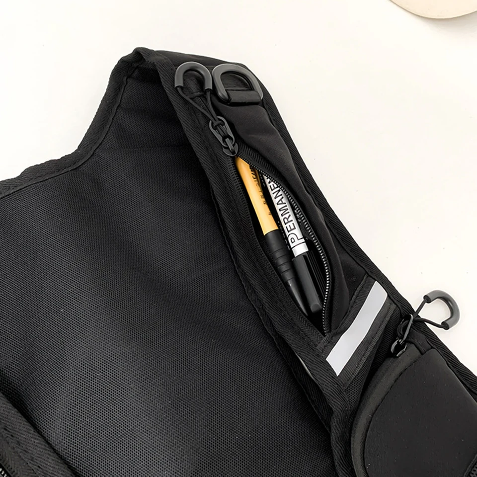 Lightweight Reflective Tactical Vest Phone Bag