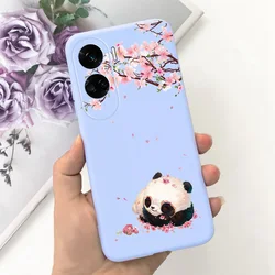 Candy Color Silicone Phone Case - Cute Soft Rubber Bumper Back Cover - Honor 90 Lite (86)