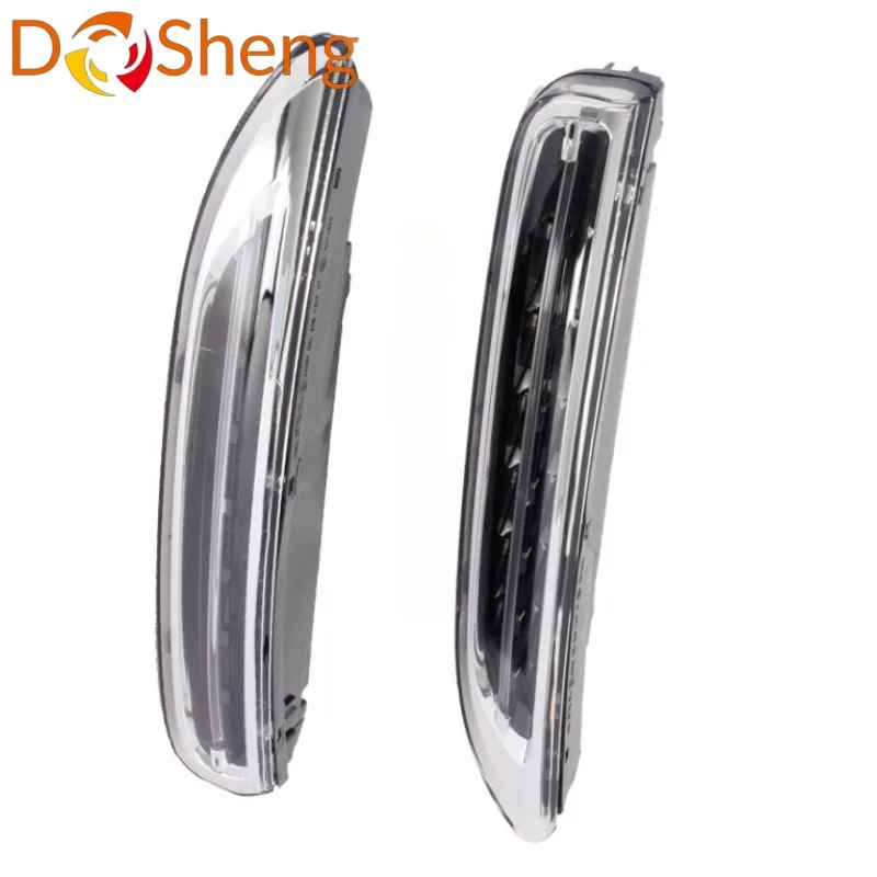95863118100 95863118200 Left and Right Front Bumper Daytime Running Light DRL LED Fog Lamp for Porsche Cayenne 958 2011-2014