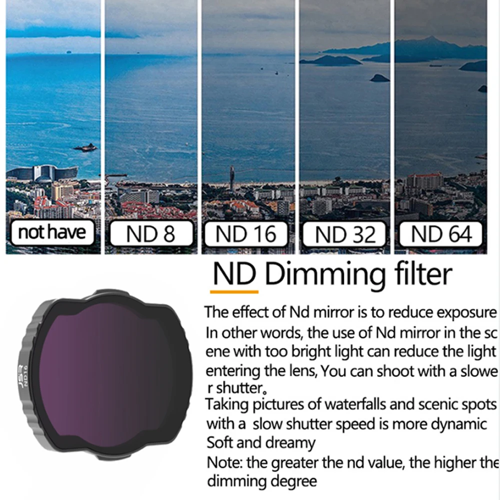Lens Filters ND Filters Set MCUV CPL ND/NDPL8/16/32/64 STAR NIGHT Kit Camera Protector Optical Glass For DJI Avata Drone Accessories