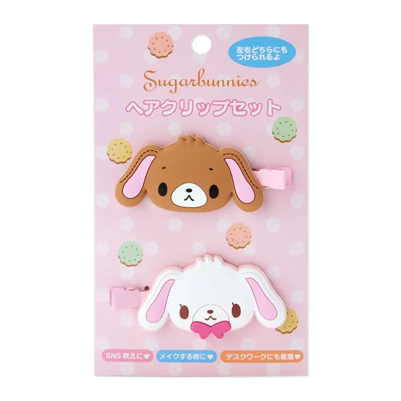 Sugarbunnies Corocorokuririn Usahana Hair Clip Kawaii Hair Pins and Clips Accessories for Women Girls Kids Headwear