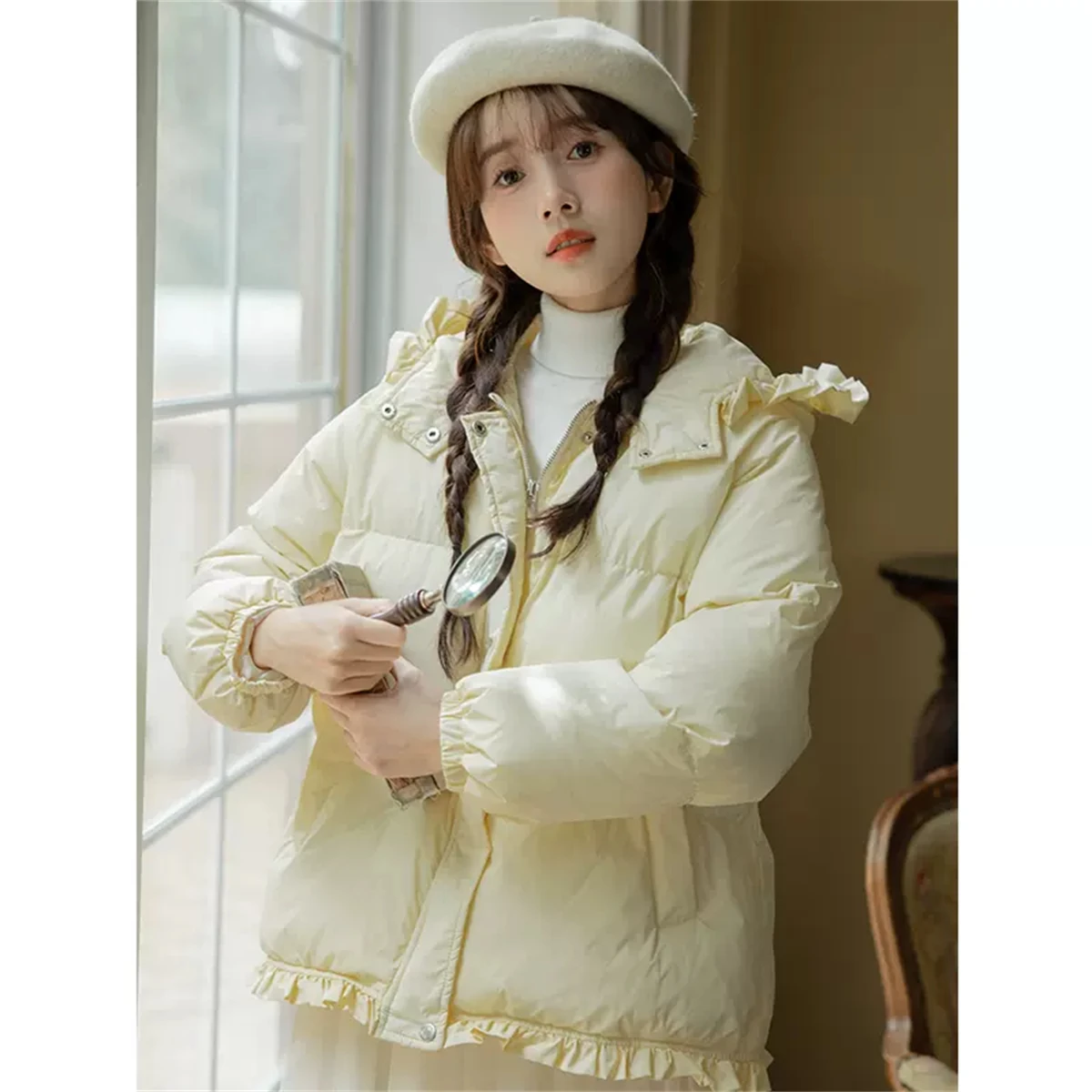 Design Sense, Small Cotton Padded Clothes, Cotton Padded Clothes, Women's Outerwear, Winter 2022, New Style, Small Men's Bread