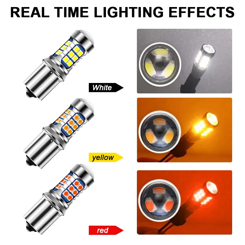 2pcs LED Reverse Light Backup Bulb Accessories For Hyundai Santa Fe 2 3 4 2006-2020 2007 2012 2013 2014 2015 2016 2017 2018 2019