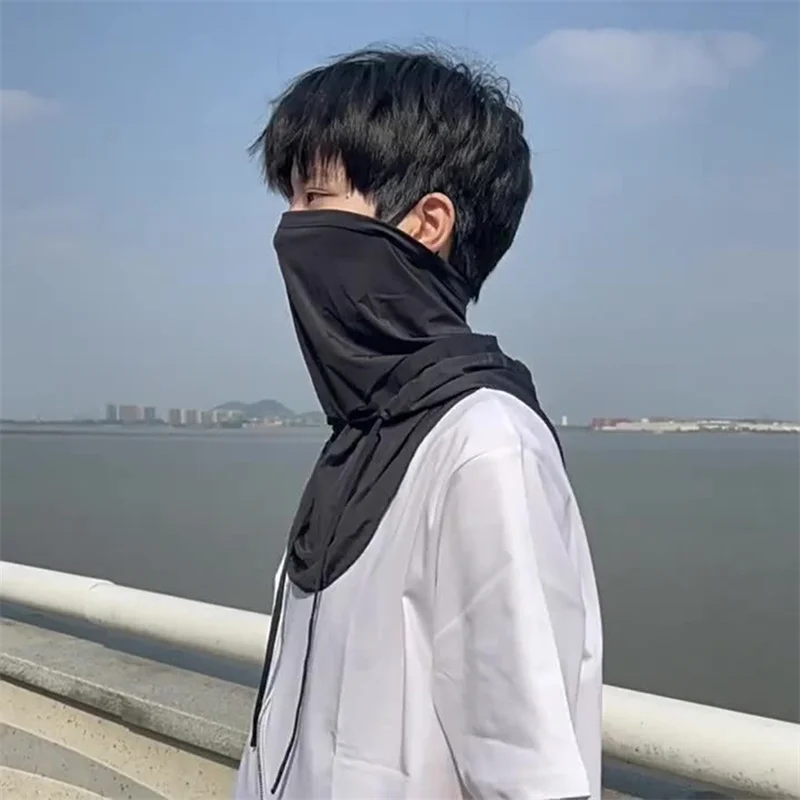 Balaclava Men Women Face Mask Sun/UV Protection Breathable Long Neck Covers Cycling Motorcycle Fishing 1/2pcs sun protection mask