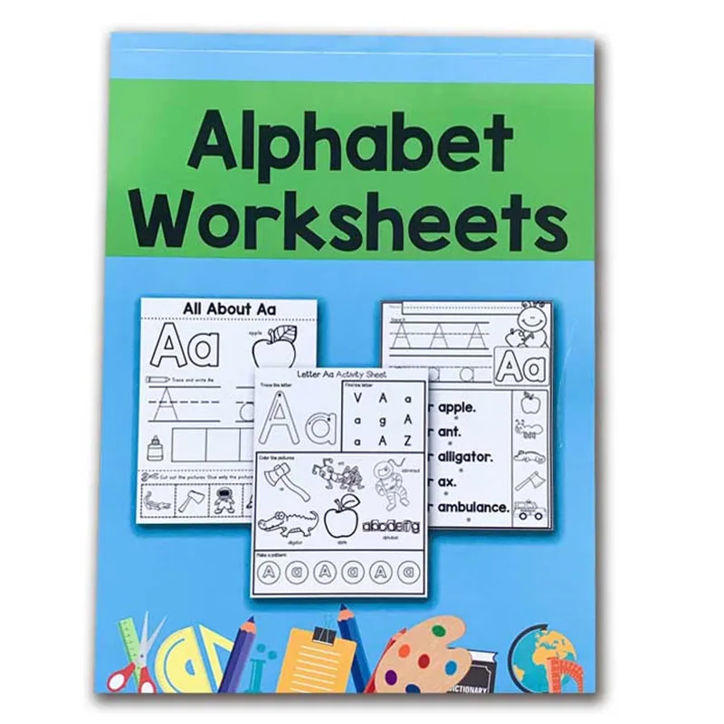 78 страниц/книга для детей обучающие и игрушки с буквами на английском языке ABC 26