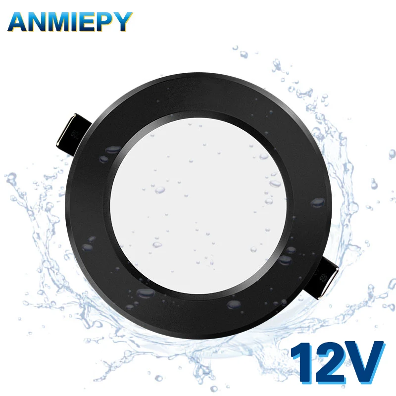 Led Downlight 12V 5W 7W 9W 12W 15W Waterproof IP65 Led Spot Safety Voltage Downlights Ceiling Round Down light Led Panel Light