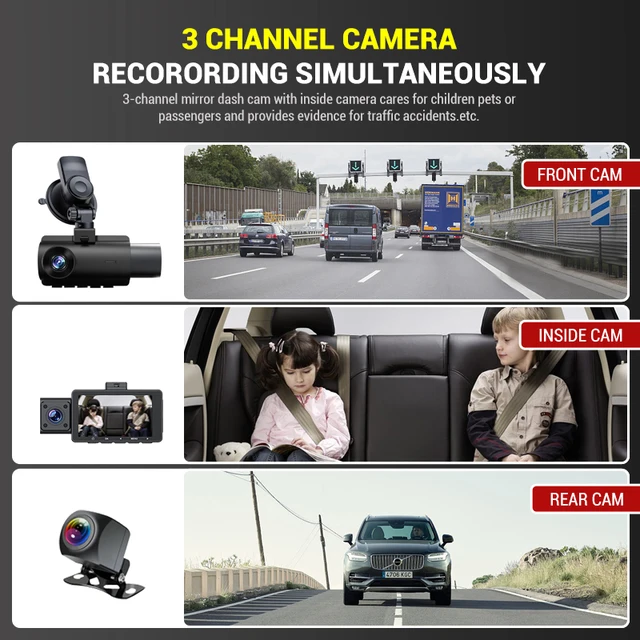 Kocam 3 채널 대시 캠: 더 안전한 운전 경험을 위한 필수품
