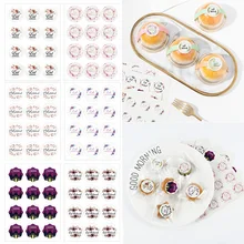 

120pcs(10sheet) Eid Mubarak Decoration Paper Handmade Sticker Ramadan Gift Lable Seal Sticker Islamic Muslim Eid Party Supplies