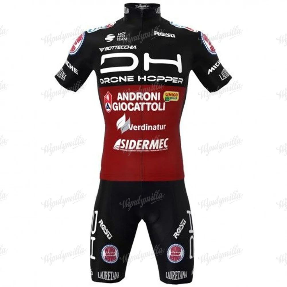 

2023 Ropa Ciclismo Maillot дорожный велосипед Дрон-Хоппер-Androni игрушки Rosti профессиональная команда велоспорта Джерси комплект нагрудник короткий