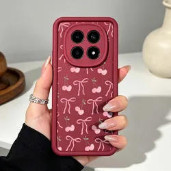 Elegant Cherry Pattern Ladder Phone Case Cover - Note 11 ProPlus 5G (092JA3801JHN)