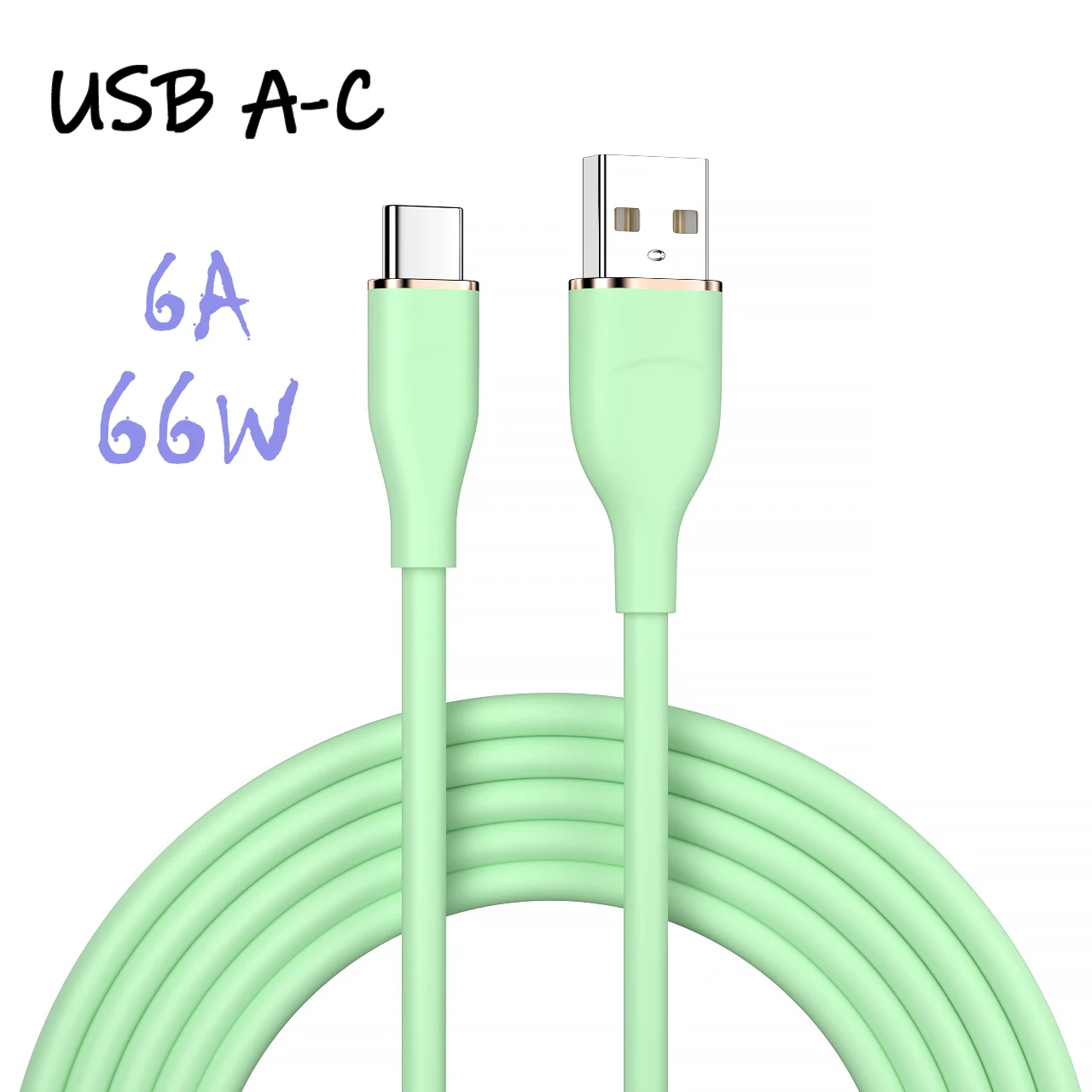 ตัวเลือกสินค้า สายชาร์จ USB-C 66W ชาร์จเร็ว ปลอดภัย สำหรับ iPhone Huawei Xiaomi