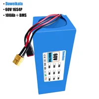 16s4p 60V 100Ah  lithium-ion battery pack 60V 100000mAh 2000W electric battery, built-in 50A BMS - Image 3