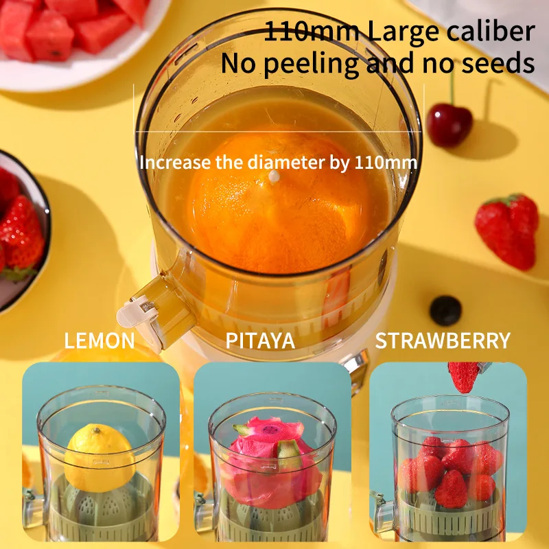 Portable Electric Juicer USB Charging Orange Lemon Fruit Blender Mini Household Wireless Automatic Fresh Citrus Juicer Of Travel 6