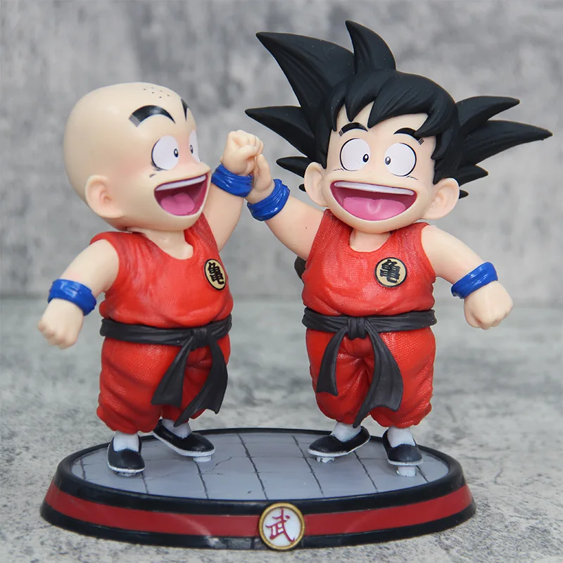 15CM Dragon Ball Z Anime Kid Goku Kuririn Figure krillin Son Goku