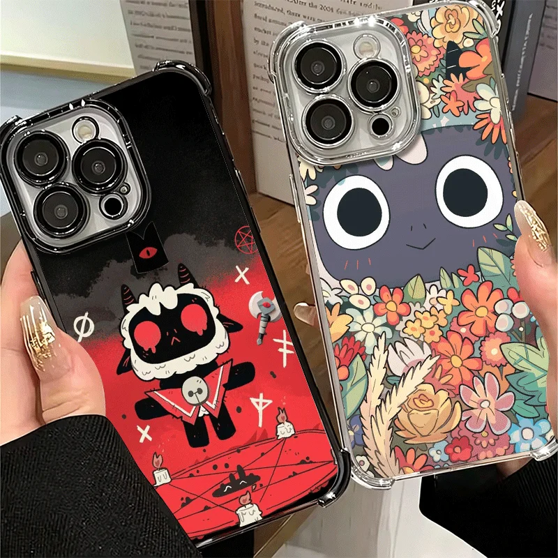 Cult Of The Lambs Themed Soft Phone Case