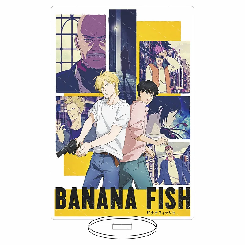 Hot Cartoon BANANAFISH Acrylic Stand Model Plate Anime Serie