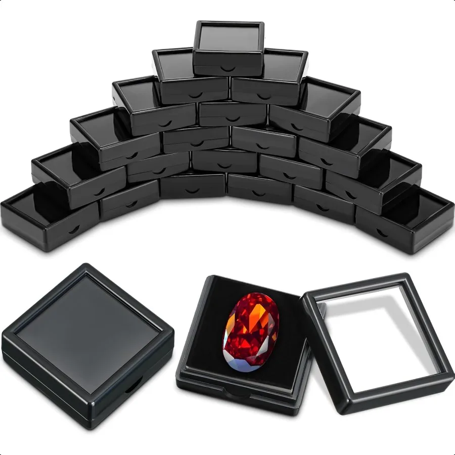 30 Piece Gemstone Display Jewelry Box Set