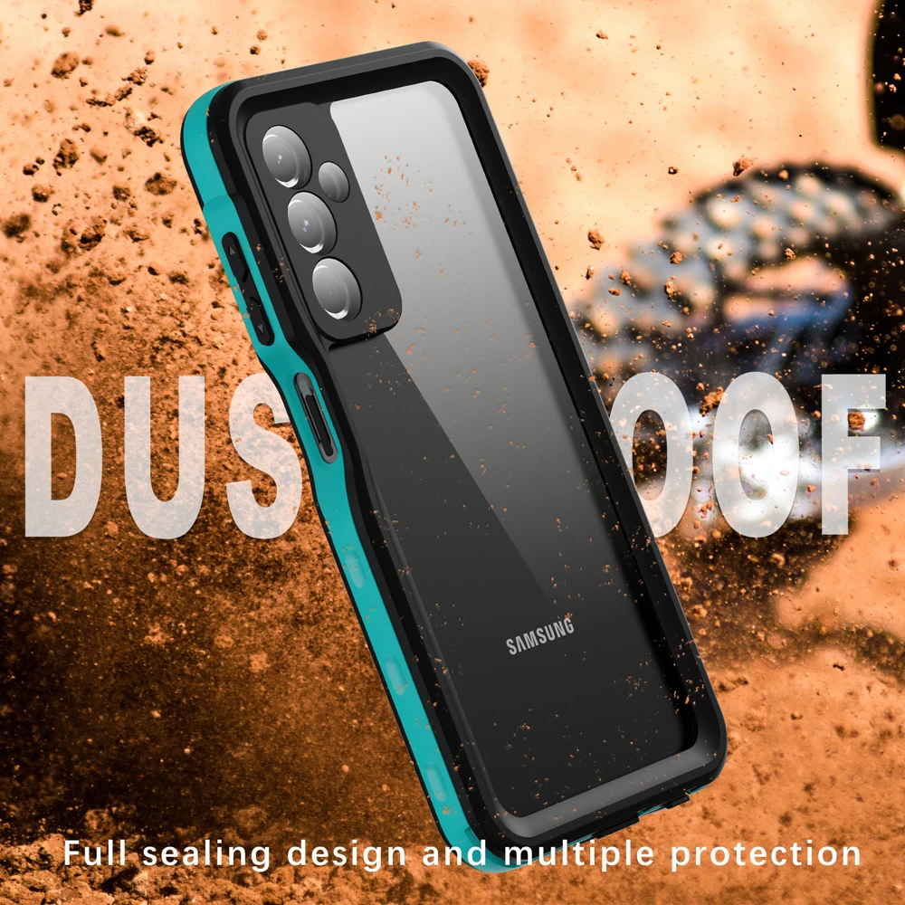 IP68 Submersible Waterproof Case For Samsung Galaxy A24 A25 A54 A34 A14 A53 A33 A23 A13 A52 A32 A12 360 Full Protection Cover