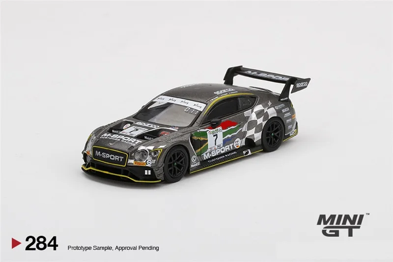

MINI GT 1:64 Continental GT3 #7 M-Sport 2020 Intercontinental GT Challenge kyнасыпью 9 часов RHD модель автомобиля