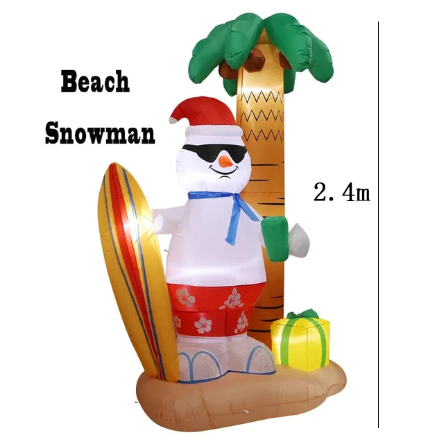 2.4m beach Snowman