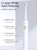 SOOCAS X3S Sonic Electric Toothbrush IPX8 Waterproof 180 Days Battery Life Ultrasonic Teethbrush Ultra Soft Bristles Nozzles 4