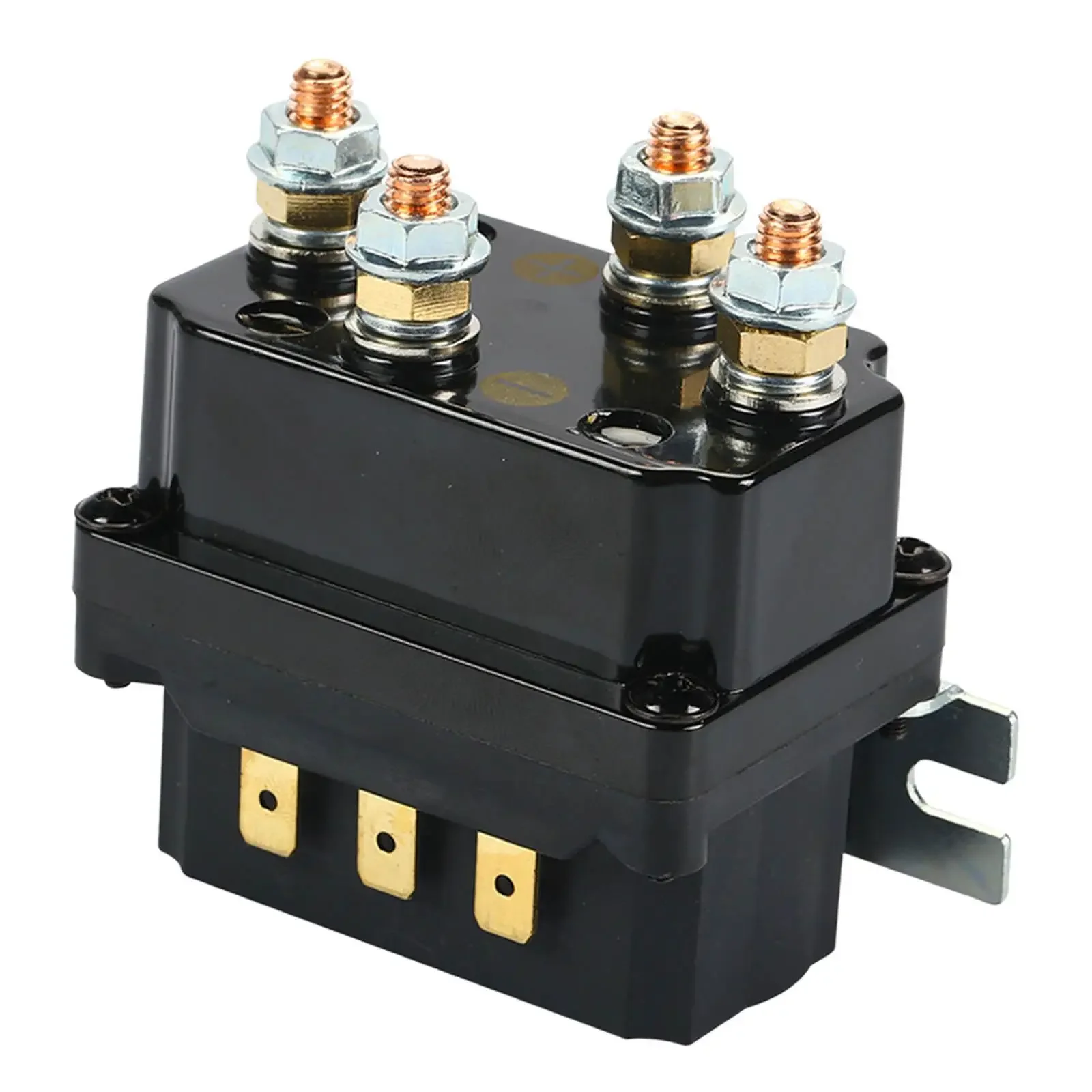 Winch Solenoid Relay 12V 250A Replacement Universal Spare Parts Winch Solenoid Relay Contactor for ATV SUV Premium Durable