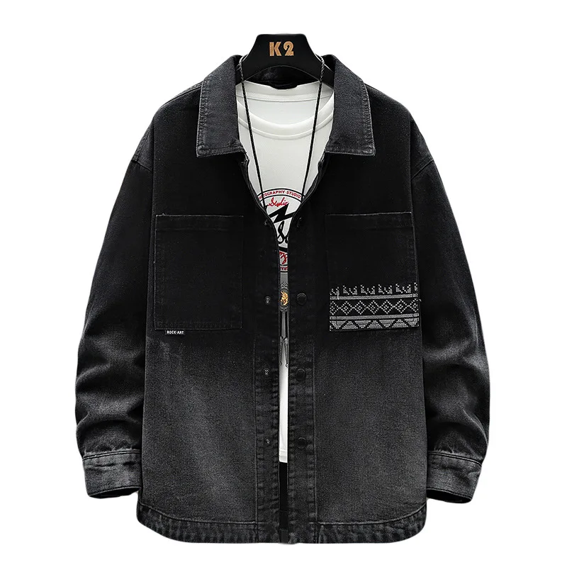 men's loose denim jacket 4