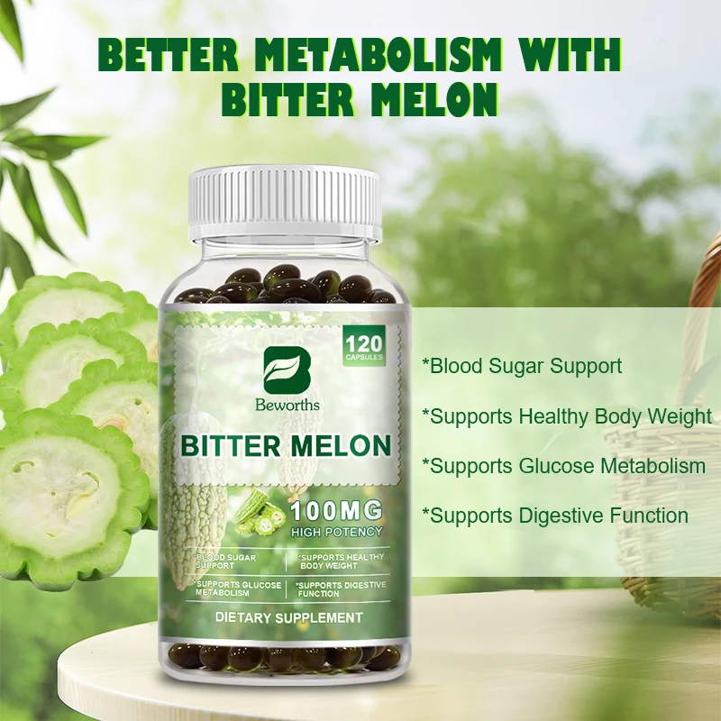 Bitter Melon Capsules BEWORTHS Natural Plant-Insulin
