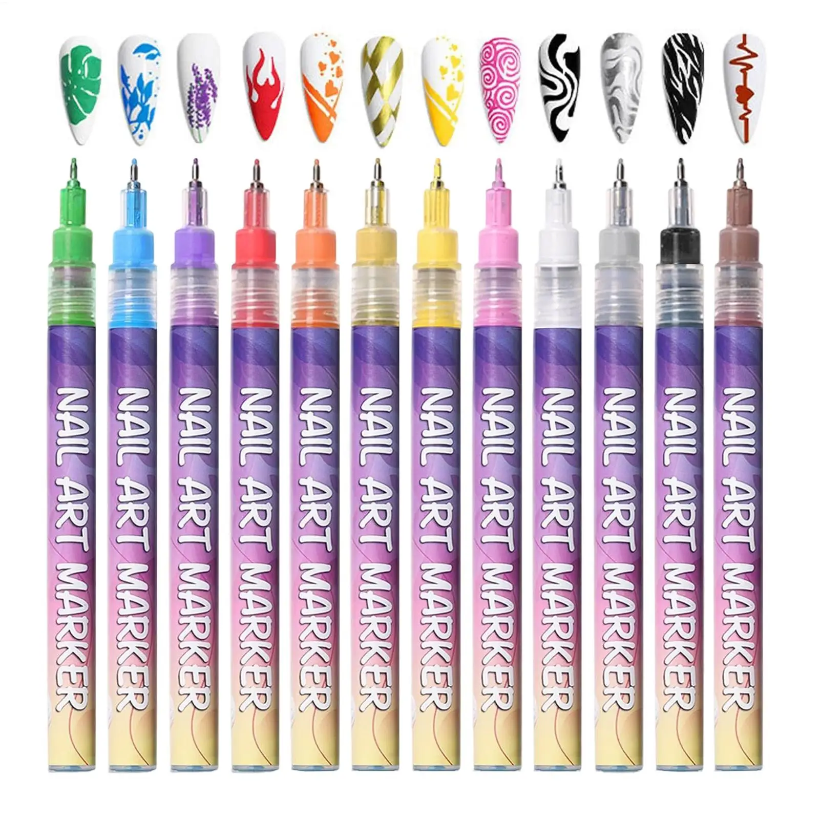 Nail Art Waterproof Graffiti Liner Pen