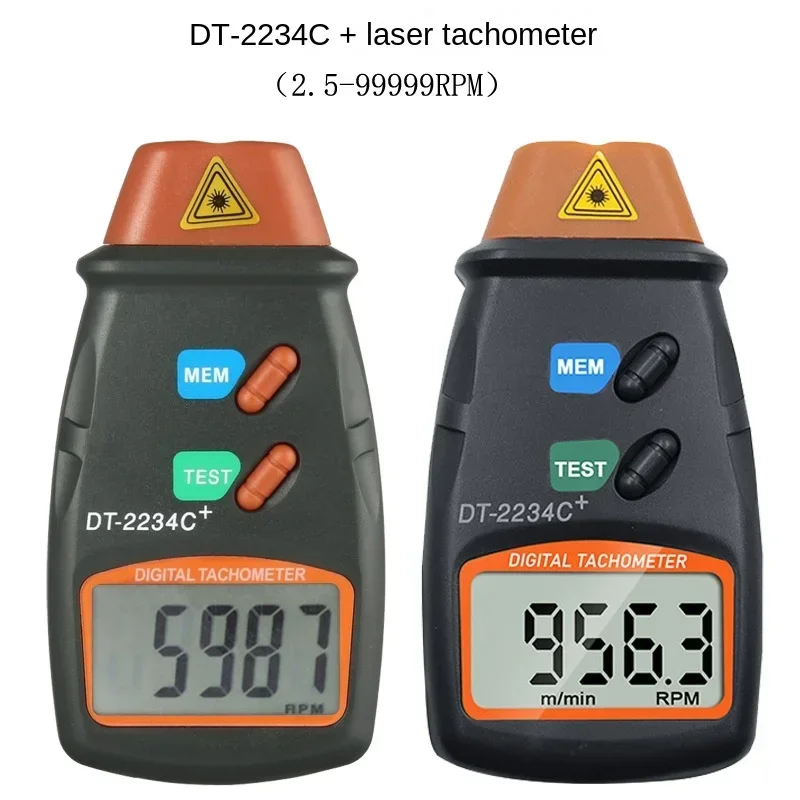 Tacómetro óptico Láser Digital De Precisión - Mide RPM Sin Contacto - Marca NIMEX, Modelo NI606
