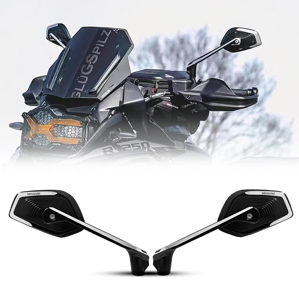 Мотоциклетное алюминиевое зеркало заднего вида с ЧПУ для BMW R1250GS R1200GS LC ADV 1250GS Adventure S1000XR F900R/XR F850GS F750GS R 1300GS