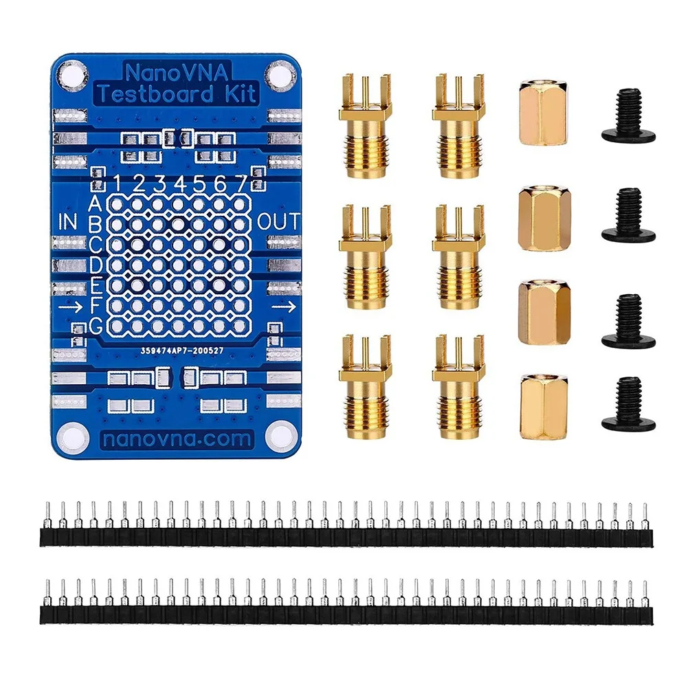 NanoVNA Vector Network Analyzer Test Board Kit for NanoVNA Network Analysis Test Board Demo