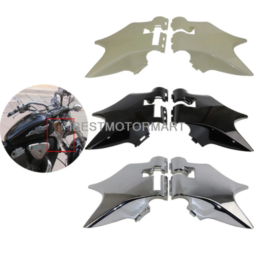 Per Honda Shadow Vt600 Vlx600 Steed 400 Vt Vlx 600 1988-1998 1999-2007 Moto Neck Frame Wire Cover Cowl Side Carenatura Guard