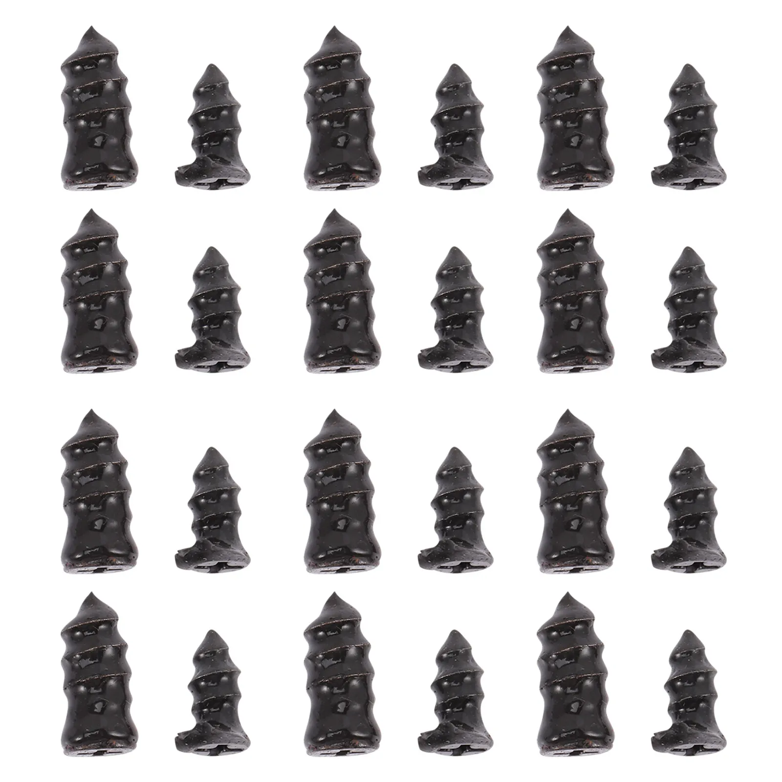 32Pcs 타이어 수리 도구 고무 못 산악 도로 접이식 바퀴용 고내구성 자동차 타이어 수리 나사