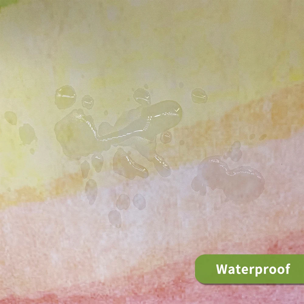 Décalcomanie Murale En Tissu, Grand Arc-en-ciel, Décoration Aquarelle Pour Chambre D'enfants, Oeuvre D'art Murale Colorée - France