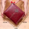 PU Leather Women's Wallets	Short Handbags Zipper Coin Wallet Credit Card Holder Luxury Designer Small Purses for Women 3