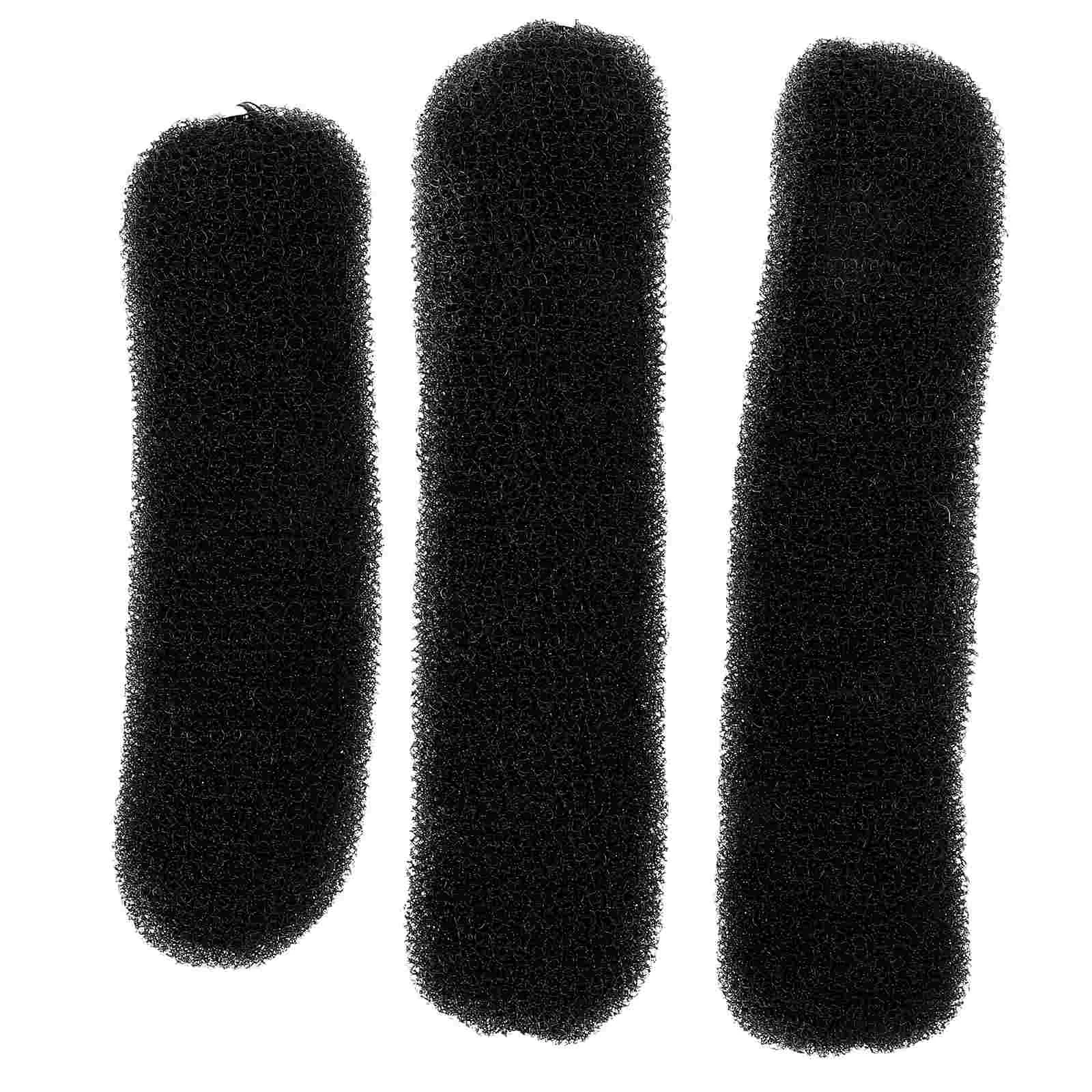 3pcs Hair Bun Maker Concealed 17cm 20cm 22cm Easy Styling Tool Women Accessories Bun Forms Donut Lazy Curler