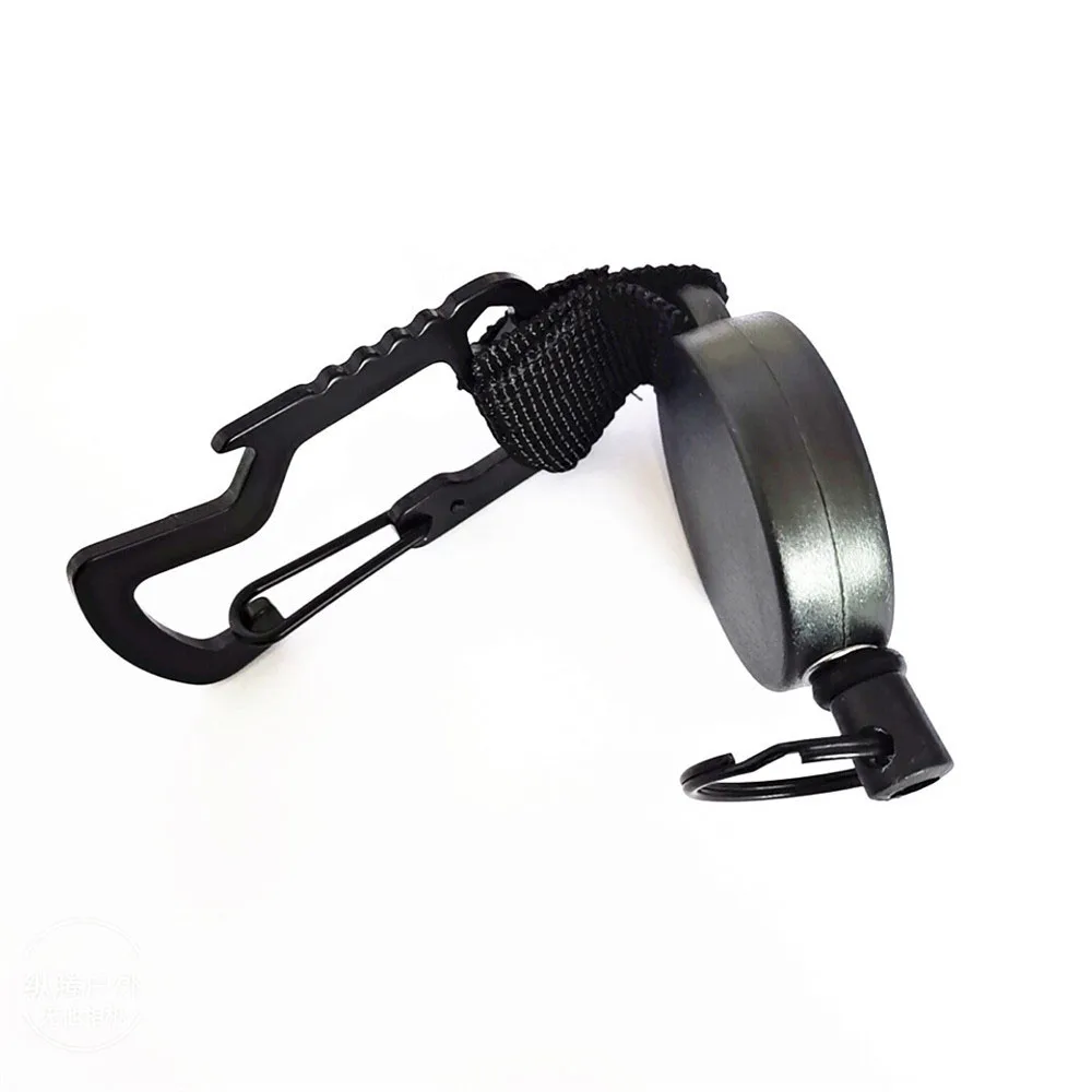 Name Tag Card Metal Retractable Pull Carabiner Opener Badge Reel Badge Holder Clip Keychain Key Ring Clips