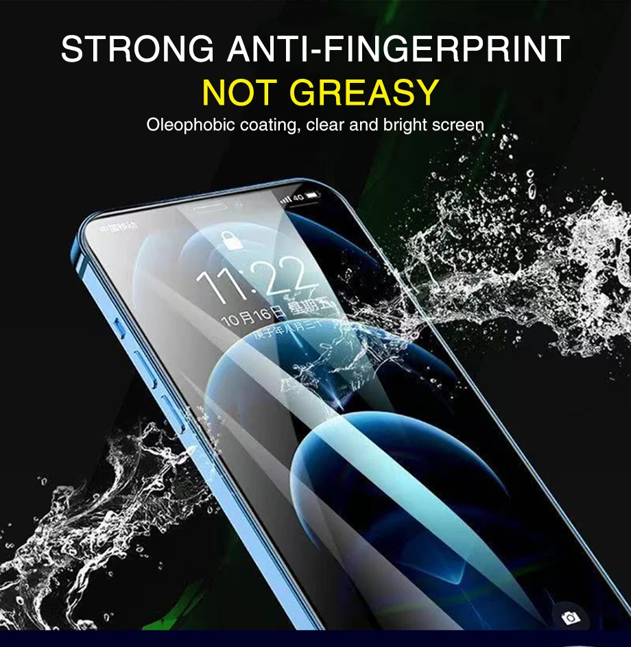 t mobile screen protector 2Pcs Hydrogel Film On Screen Protector For iPhone11 12 13 Pro Max XS XR X Screen Protector On iPhone 7 8 Plus SE 2020 Not Glass phone screen guard