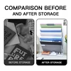 Wall file Organizer, File Rack Wall mounted mail organizer Magazine paper rack sorter for home office organization 4