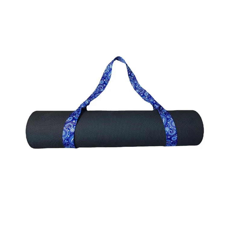 Printed Yoga Mat Strap Belt Yoga Shoulder Carry Strap Storage Strap