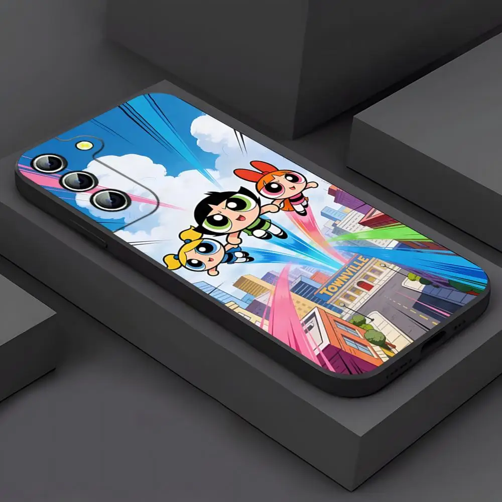 Adorable Powerpuff Girls Illustrated Phone Case Back Cover