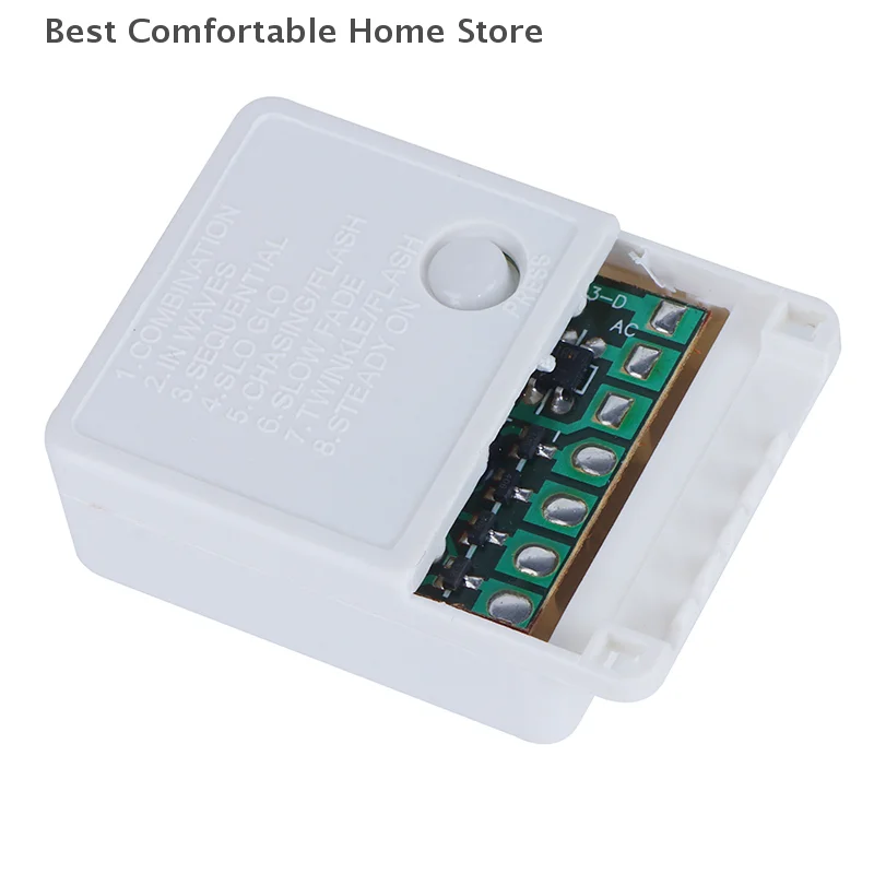 LED String Lights 8 Modes Twinkle Dimmer Flexible Strip Lighting Replica Switch Adjustable Knob Controller