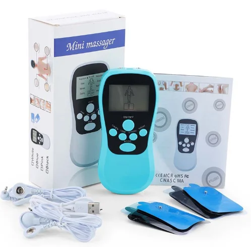 

Hot Selling Cervical Pain Treatment Handheld Pulse Physiotherapy Home Body Meridian Massager