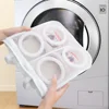 Portable Foldable Mesh Sneaker Tennis Shoes Laundry Washing Bag Dry Bag Shoe Wash Bag Laundry Bags Home Storage ganization 1