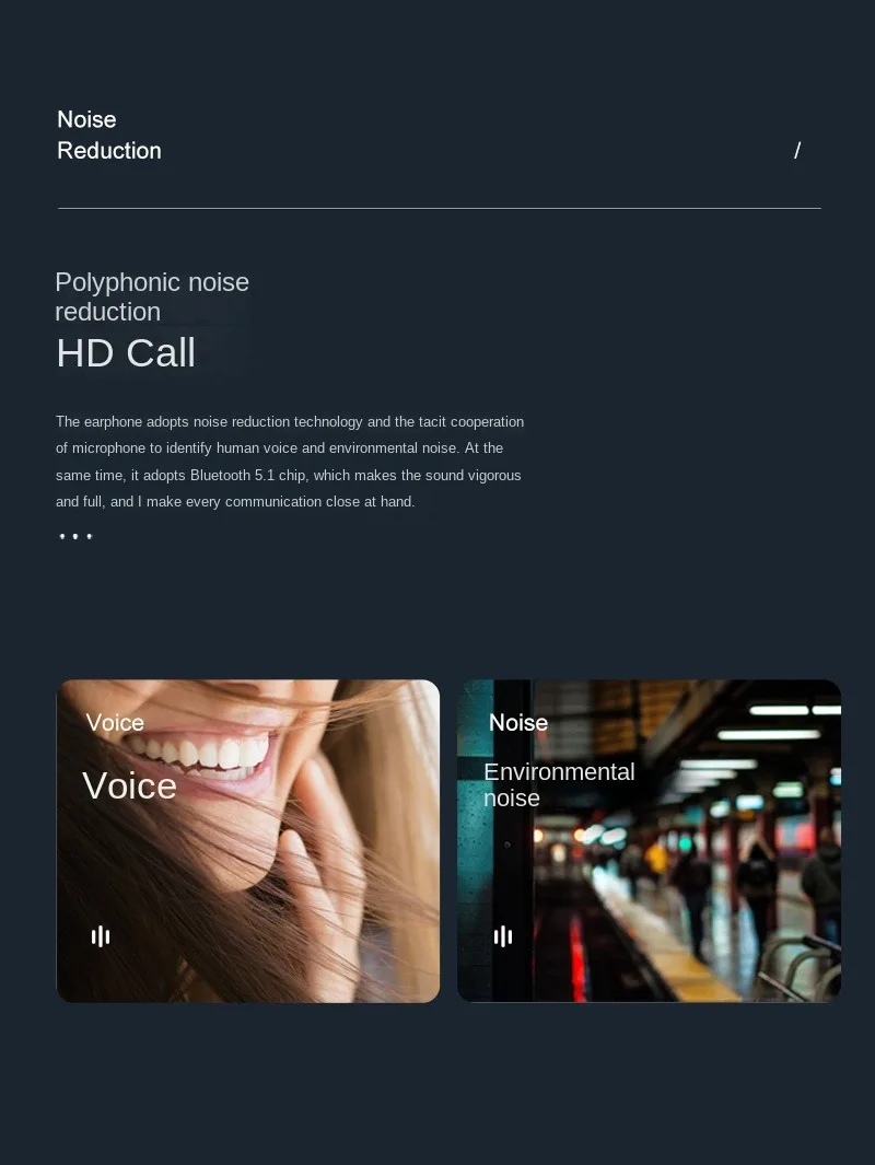 Complete wireless headset set with charger and manual